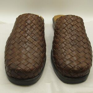 Decoys by Auditions brown braided leather slip on in 8.5N